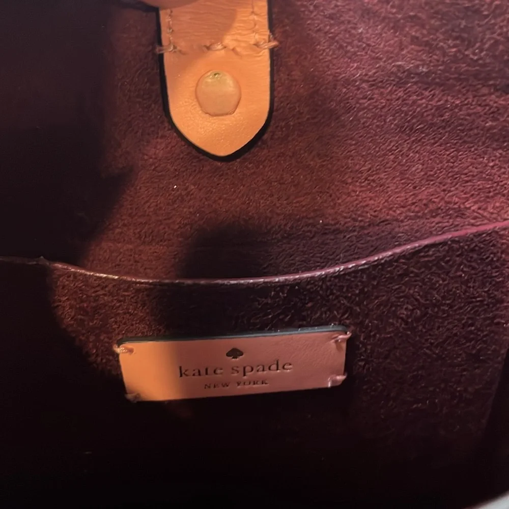 EUC Kate Spade Talia Crossbody Satchel Bag- triple compartment - Picture 10 of 14